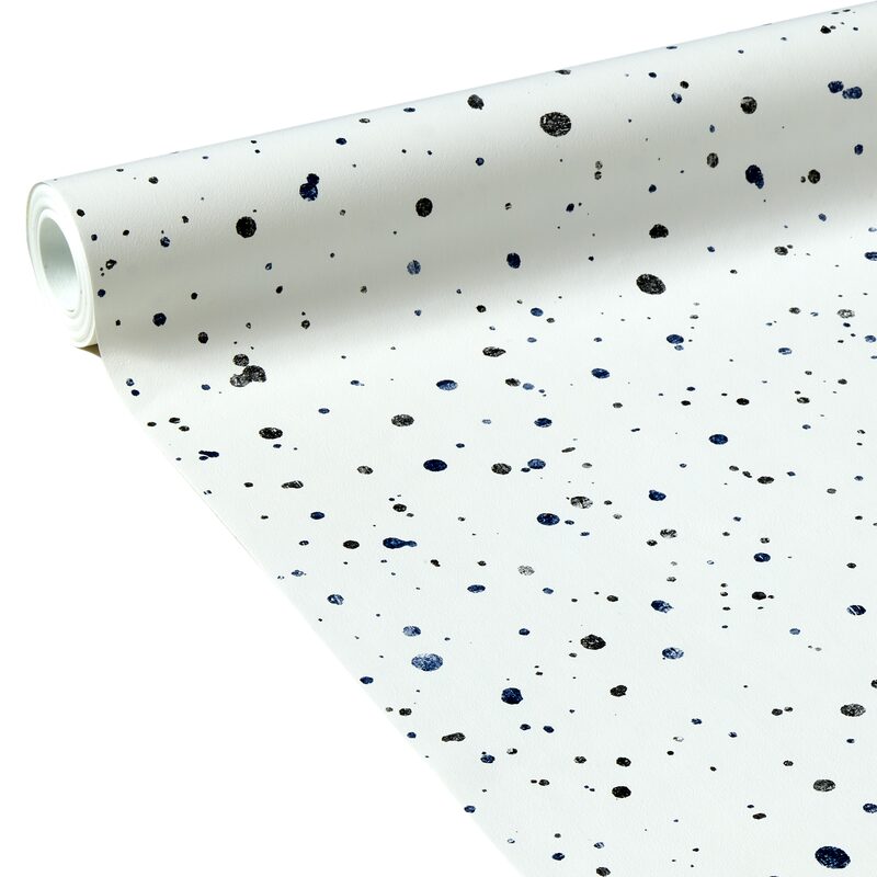 Papier peint intissé DOTS coloris blanc