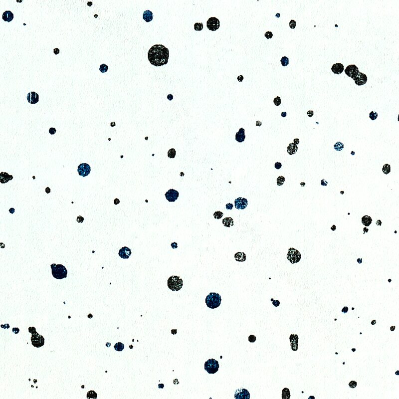Papier peint intissé DOTS coloris blanc