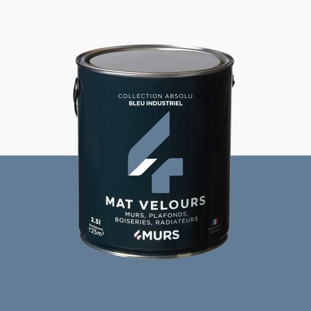 Peinture Multi-supports ABSOLU bleu industriel 2,5 L