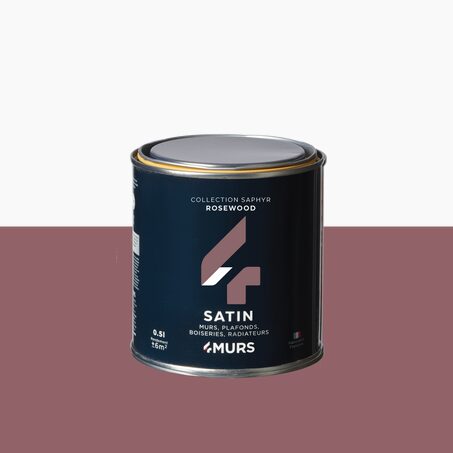 Saphyr Peinture Finition Peinture rosewood Satiné 0,5 L