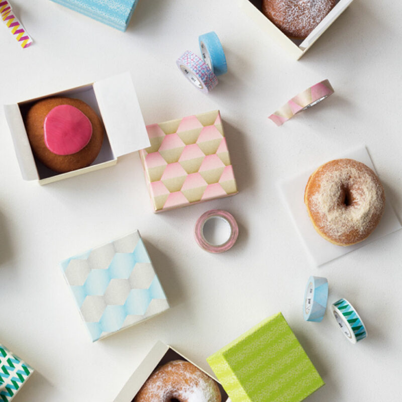 Masking tape OBLIQUA coloris bleu