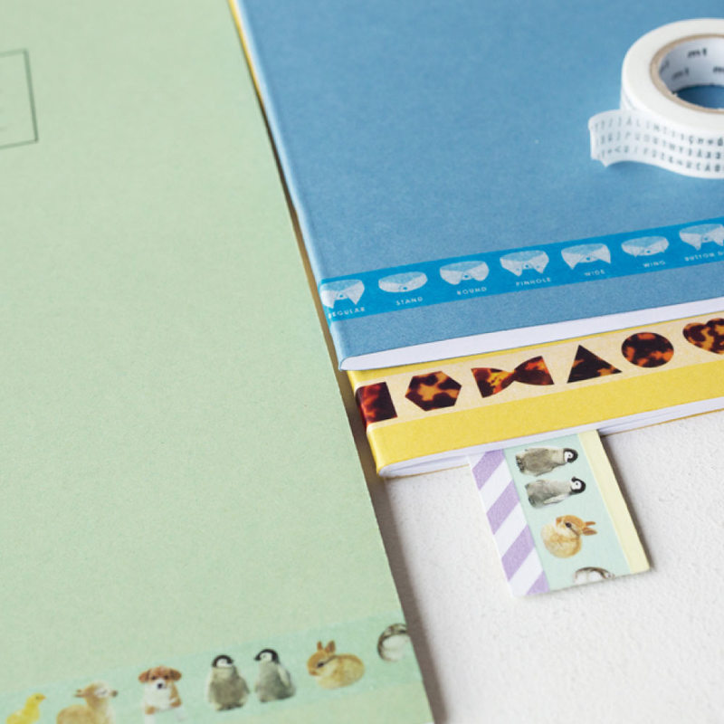 Masking tape BABY ANIMAL coloris transparent