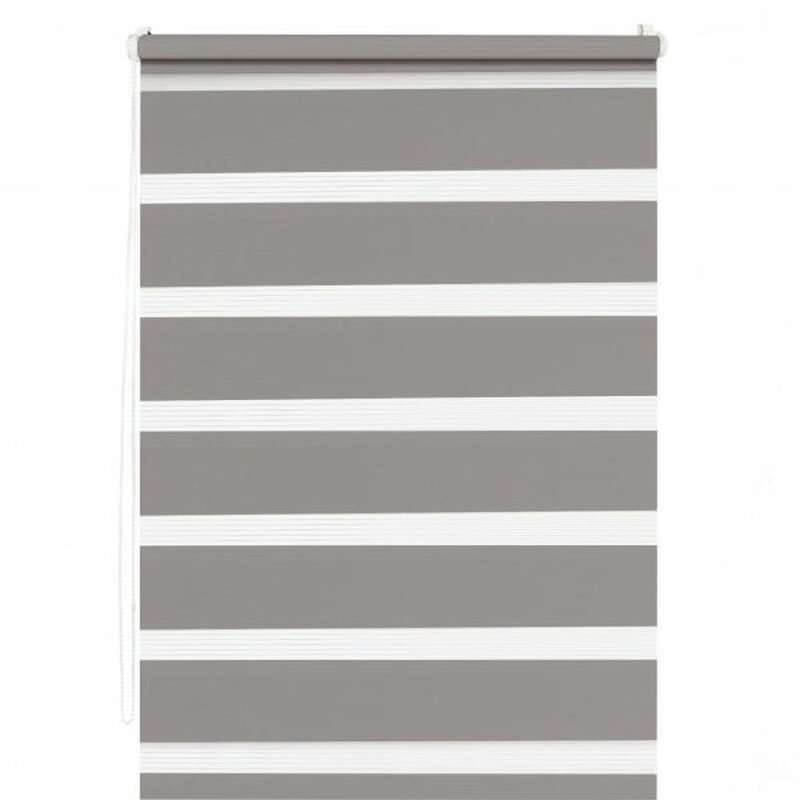 Store jour/nuit EASY ROLL JALOUSY coloris taupe 52 x 190 cm