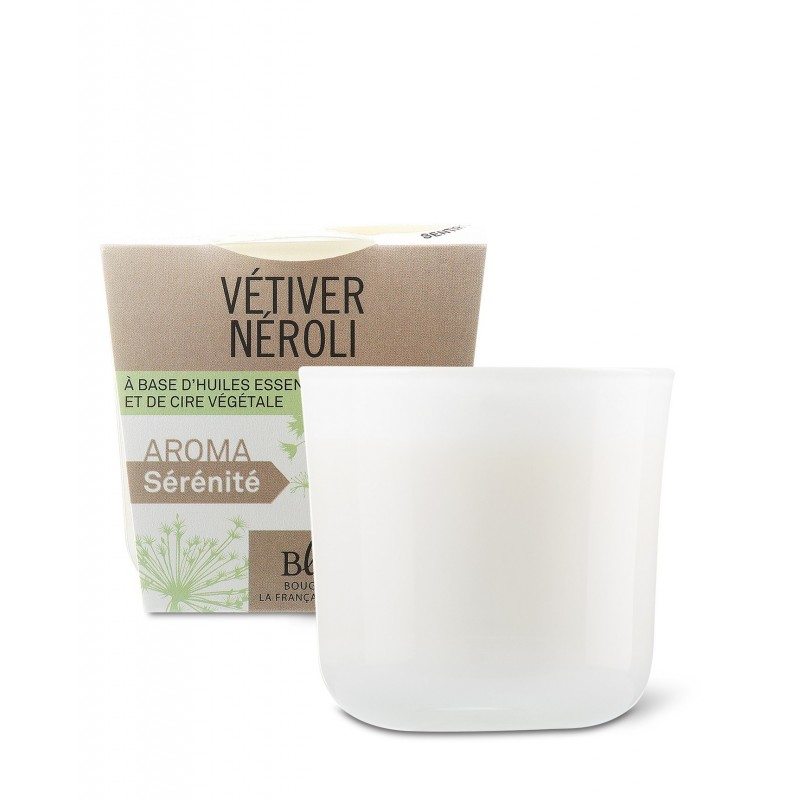 Bougie parfumée AROMA SÉRÉNITÉ vétiver néroli