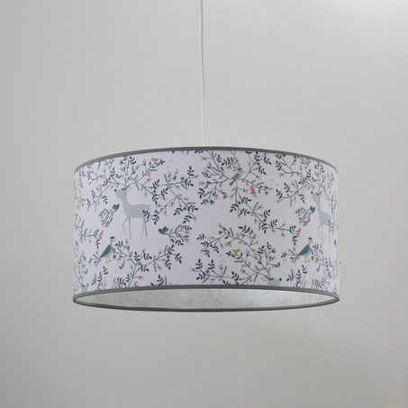 Suspension THE ENCHANTED FOREST coloris blanc 19 x 39 cm