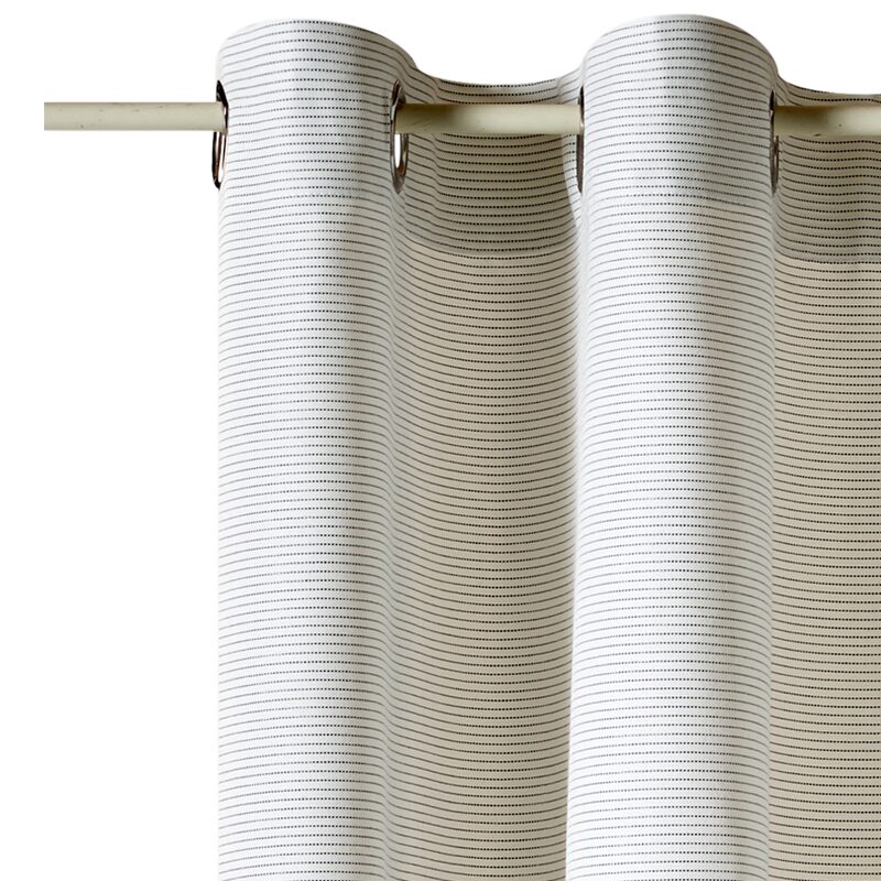 Rideau ELEGANT coloris vanille 145 x 240 cm