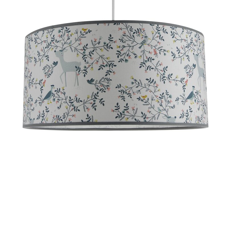 Suspension THE ENCHANTED FOREST coloris blanc 19 x 39 cm