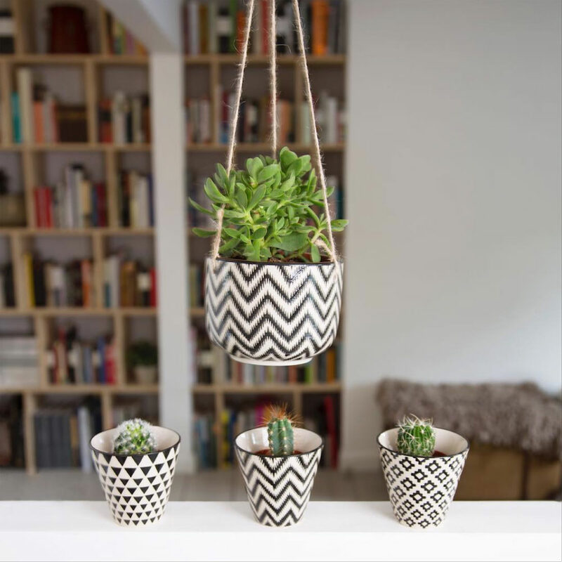Cache-pot ZINNIA