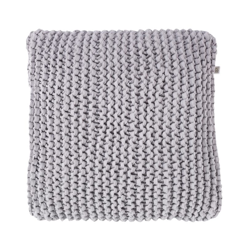 Coussin GIRON coloris gris 45 x 45 cm