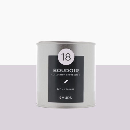Expression Peinture Finition Peinture boudoir Satiné 0,5 L