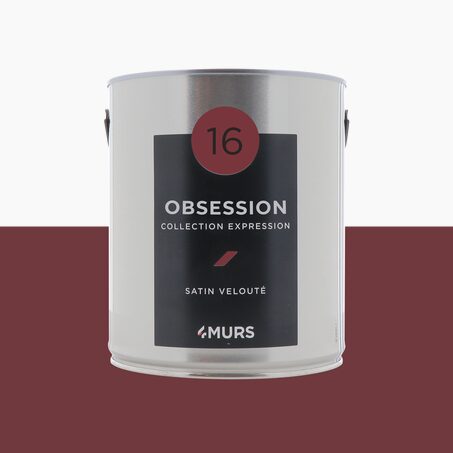 Peinture Multi-supports EXPRESSION rouge obsession Satiné