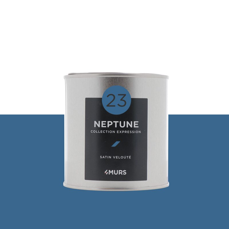 Peinture Finition EXPRESSION Acrylique neptune Satiné 0,5 L