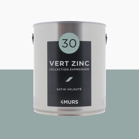 Peinture Multi-supports EXPRESSION vert zinc Satiné
