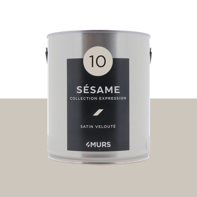 Peinture Multi-supports EXPRESSION Acrylique sésame Satiné 2,5 L