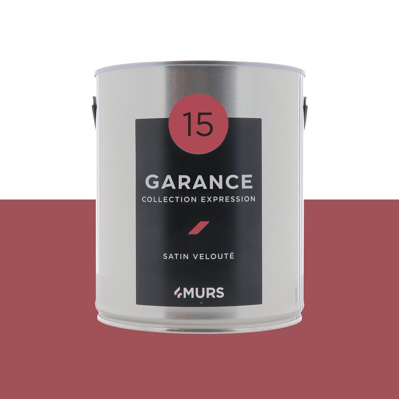 Peinture Multi-supports EXPRESSION Acrylique garance Satiné 2,5 L
