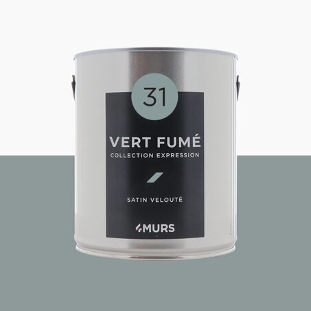 Expression Peinture Multi-supports Peinture vert fumé Satiné