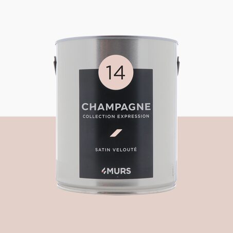 Expression Peinture Multi-supports Peinture pink champagne Satiné