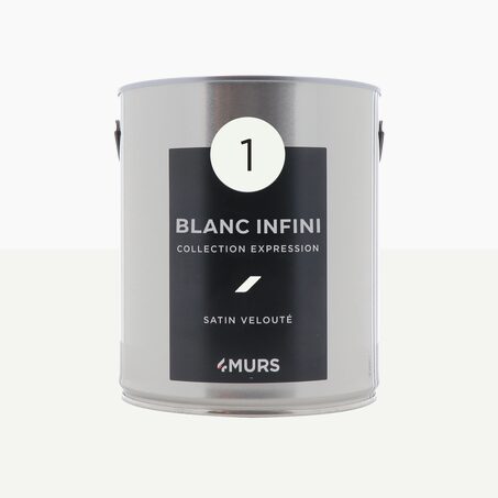 Expression Peinture Multi-supports Peinture blanc infini Satiné