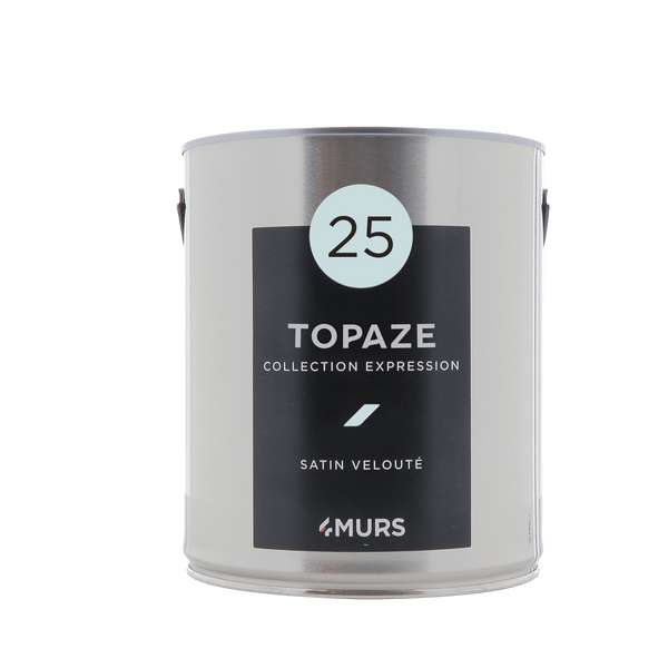 Peinture Multi-supports EXPRESSION Acrylique topaze Satiné 2,5 L
