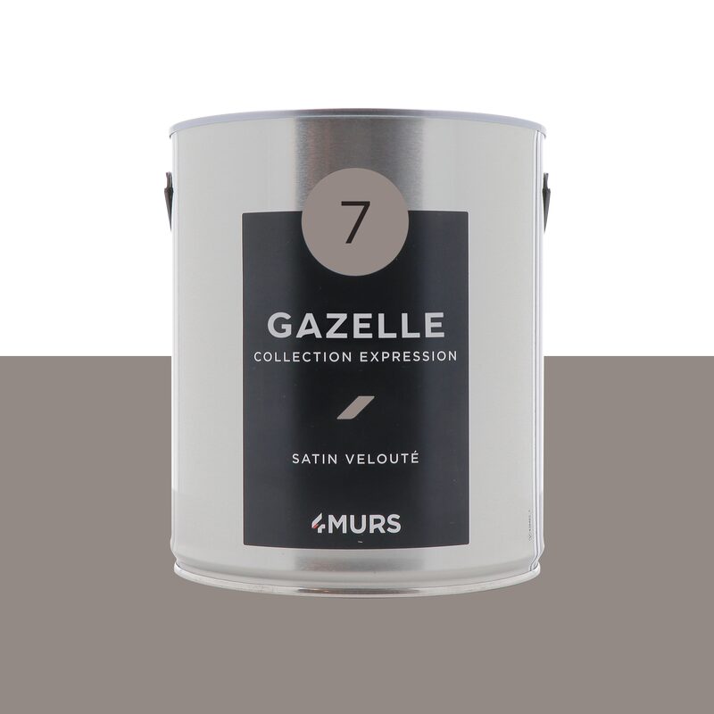 Peinture Multi-supports EXPRESSION Acrylique gazelle Satiné 2,5 L