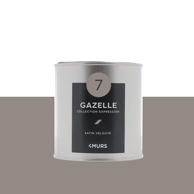 Peinture Finition EXPRESSION Acrylique gazelle Satiné 0,5 L