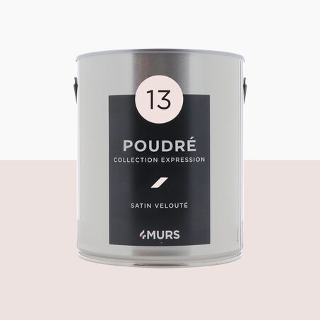 Expression Peinture Multi-supports Peinture blanc poudré Satiné