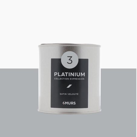 Peinture Finition EXPRESSION platinium Satiné 0,5 L