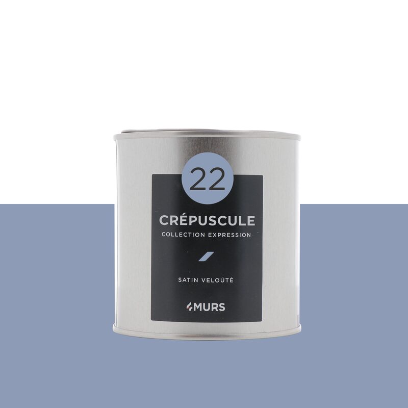 Peinture Finition EXPRESSION Acrylique crépuscule Satiné 0,5 L