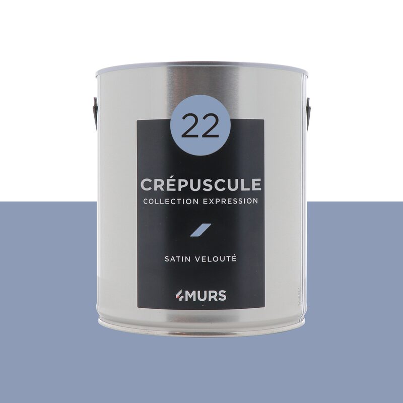 Peinture Multi-supports EXPRESSION Acrylique crépuscule Satiné 2,5 L