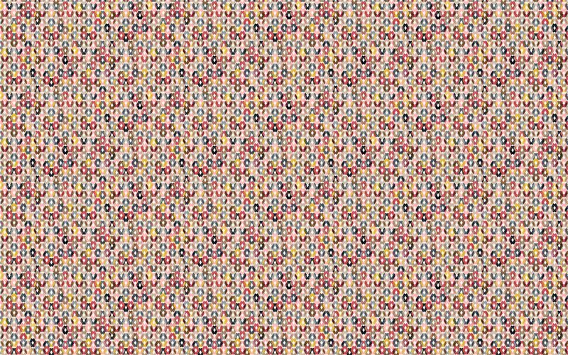 Papier peint intissé KERSTIN coloris multicolore