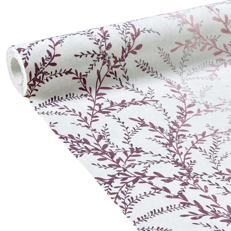 Papier peint intissé OXALIA coloris blanc