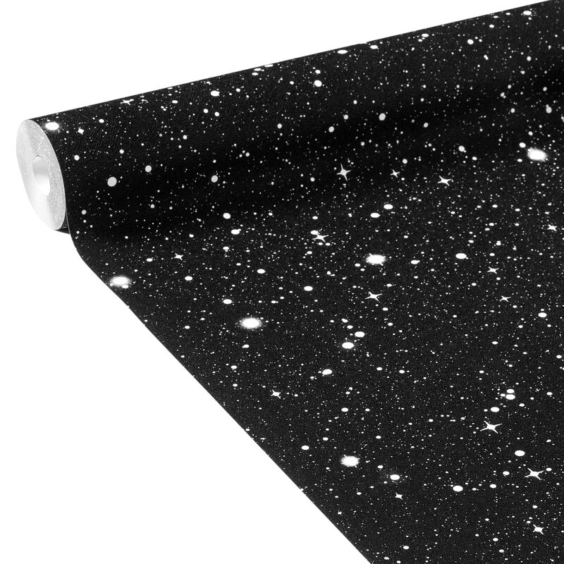 Papier peint intissé GALAXIE coloris noir