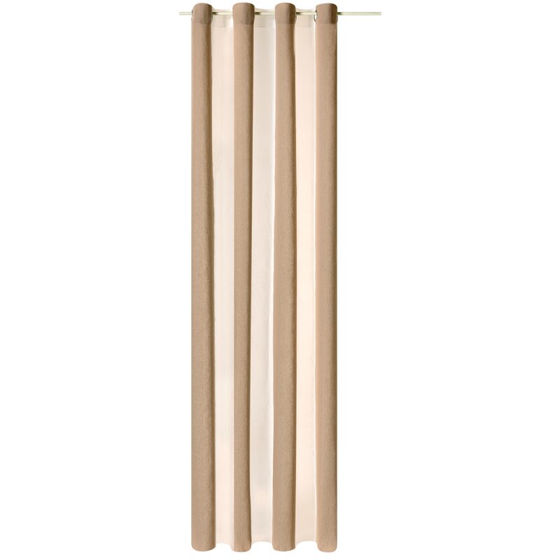 Voilage EPOQUE coloris beige 140 x 260 cm