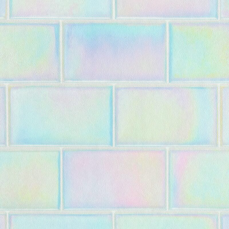 Papier peint intissé BRIKLIGHT coloris multicolore