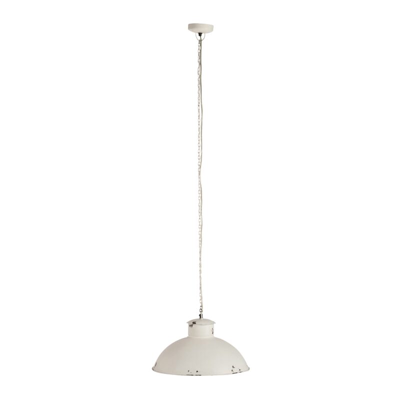 Suspension DETROIT coloris blanc 25 x 39 cm