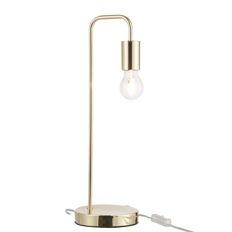 Lampe à poser GATSBY coloris or  47 x 15 cm