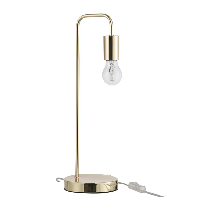 Lampe à poser GATSBY coloris or  47 x 15 cm
