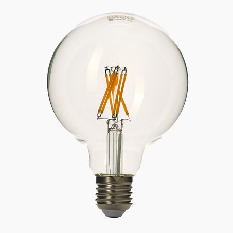 Ampoule LED GLOBE XL G95 60W E27 lumière chaude jaune 8 x 5 cm