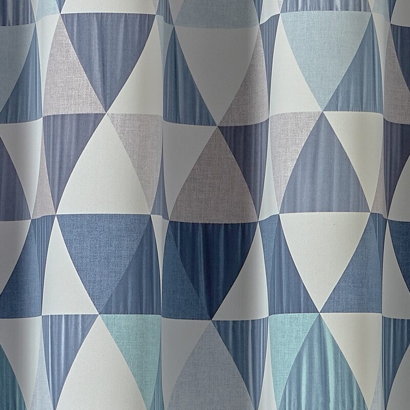 Tissu LIEGE coloris bleu glacier
