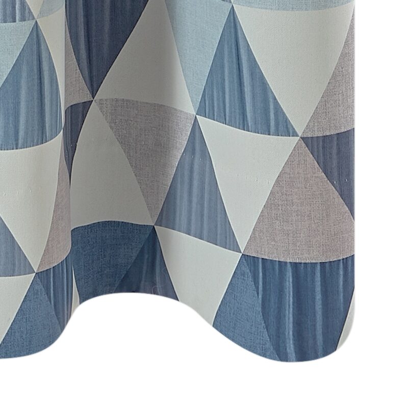 Tissu LIEGE coloris bleu glacier