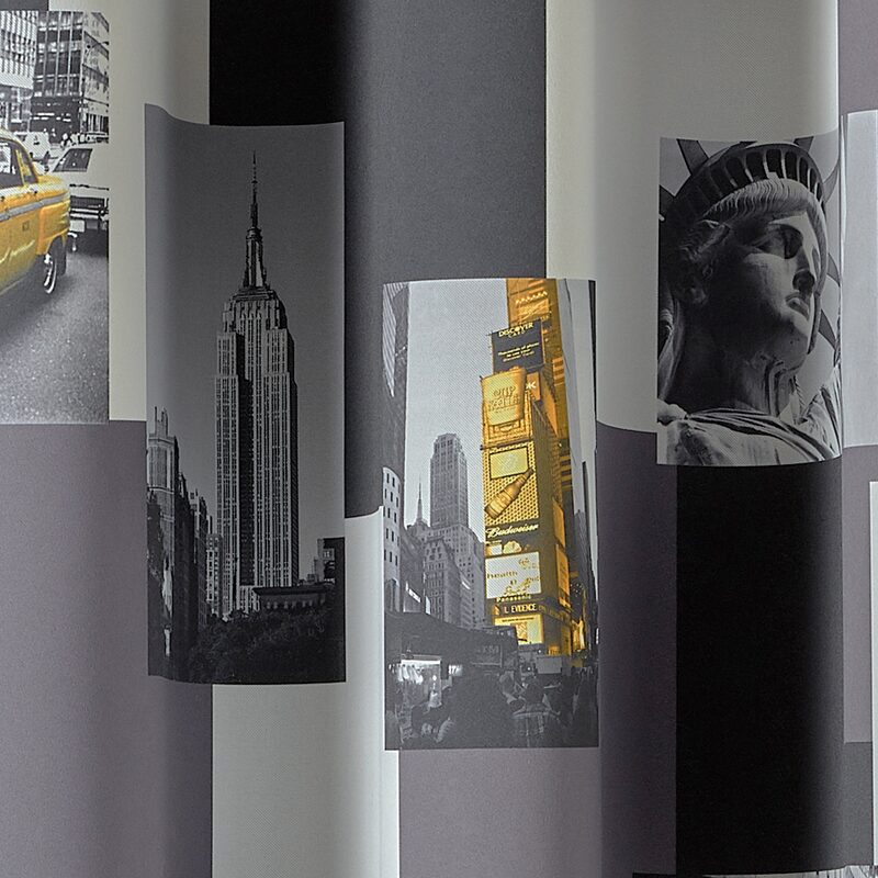 Tissu NEW-YORK coloris anthracite