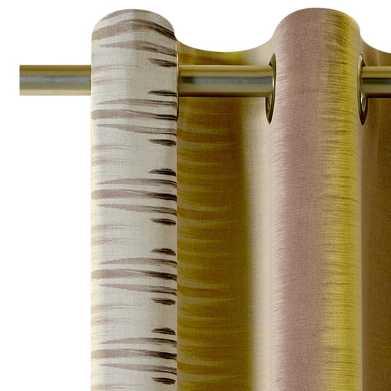 Tissu HEBE coloris jaune paille