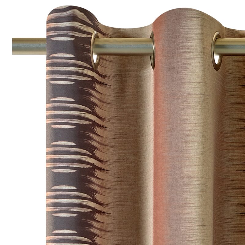 Tissu HEBE coloris chocolat