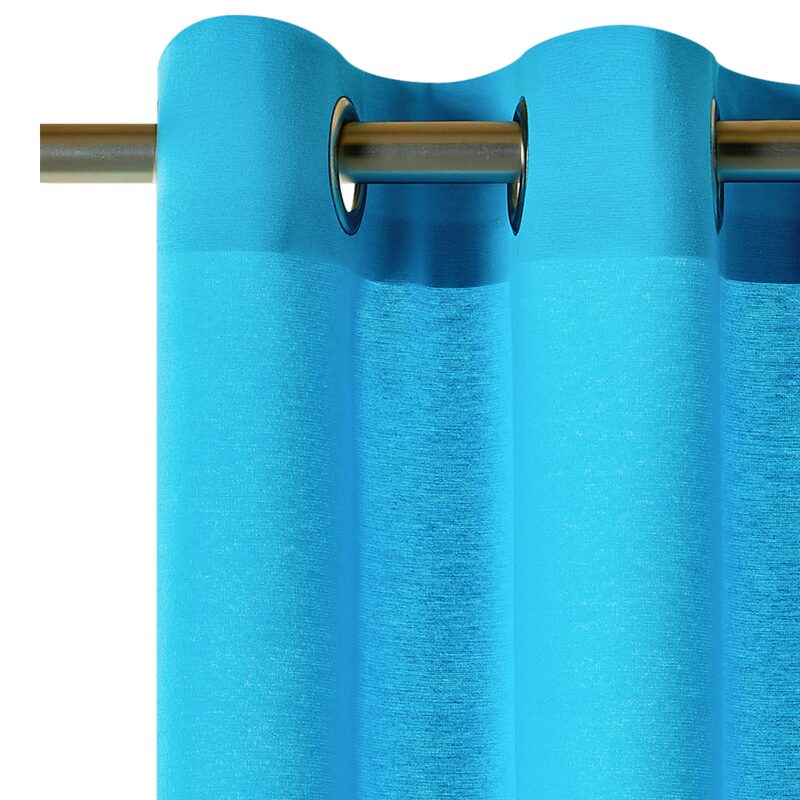 Tissu CORAL coloris bleu ciel
