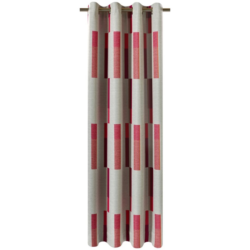 Tissu LUNDOS coloris fuchsia