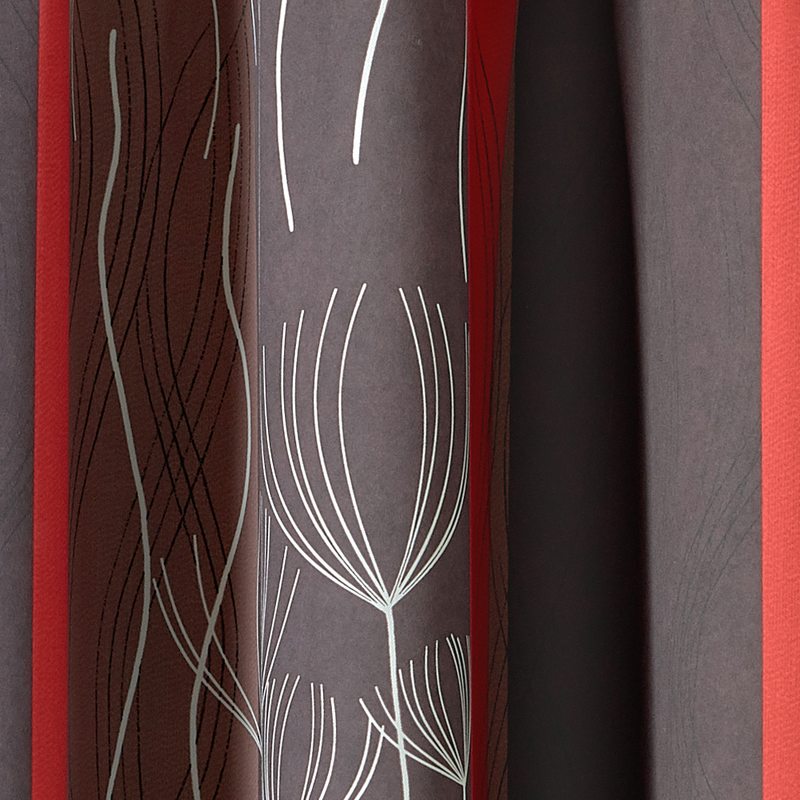 Tissu NEPAL coloris poivre