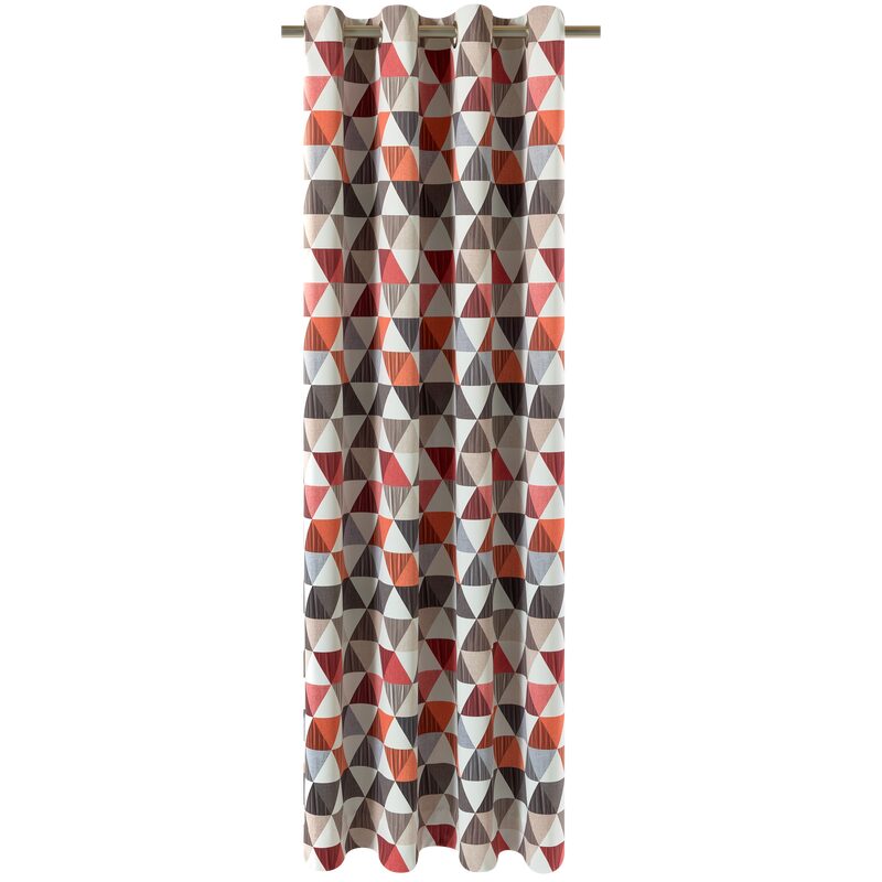 Tissu LIEGE coloris orange
