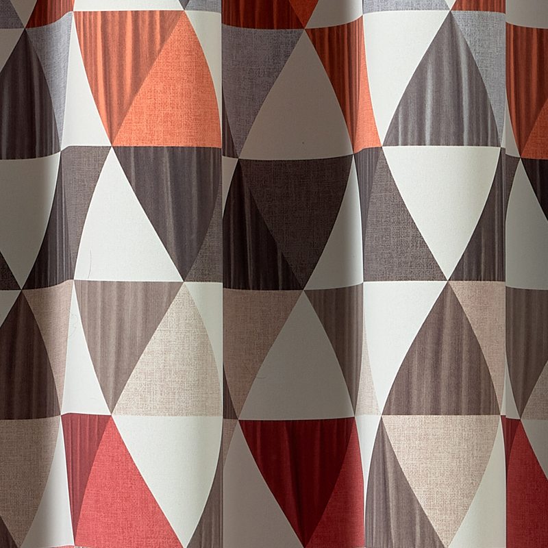 Tissu LIEGE coloris orange