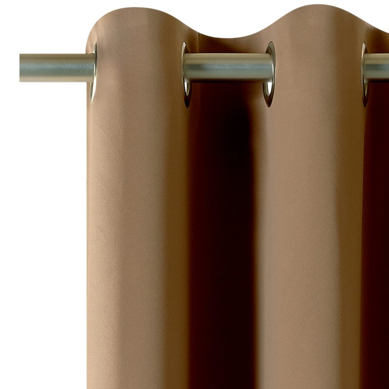 Tissu FORD coloris noisette