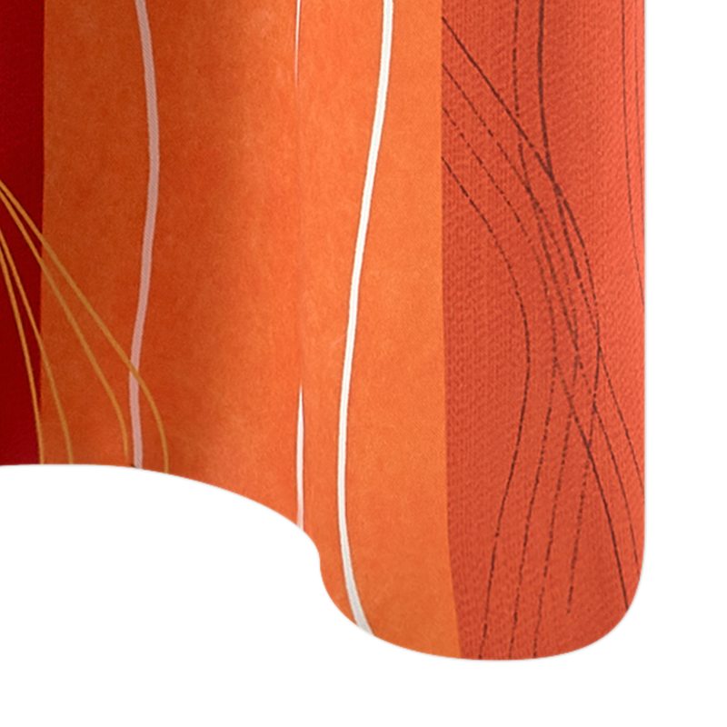 Tissu NEPAL coloris orange